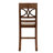 6-Piece Wood Counter Height Dining Table Set with Storage Shelf-619368351