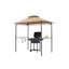 Abrahm 2.44m x 3.86m Steel BBQ Gazebo