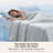 Bedsure Full Dual-Sided Cooling Comforter – Harbor Mist, Lightweight & Breathable for Summer-102353194-102353197