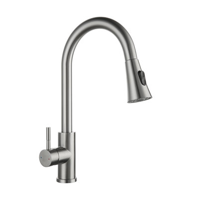 Topcraft Single-Handle Single-Hole Pull-Down Kitchen Faucet