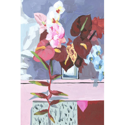 Flame Bouquet I by Melissa Wang - Wrapped Canvas Painting