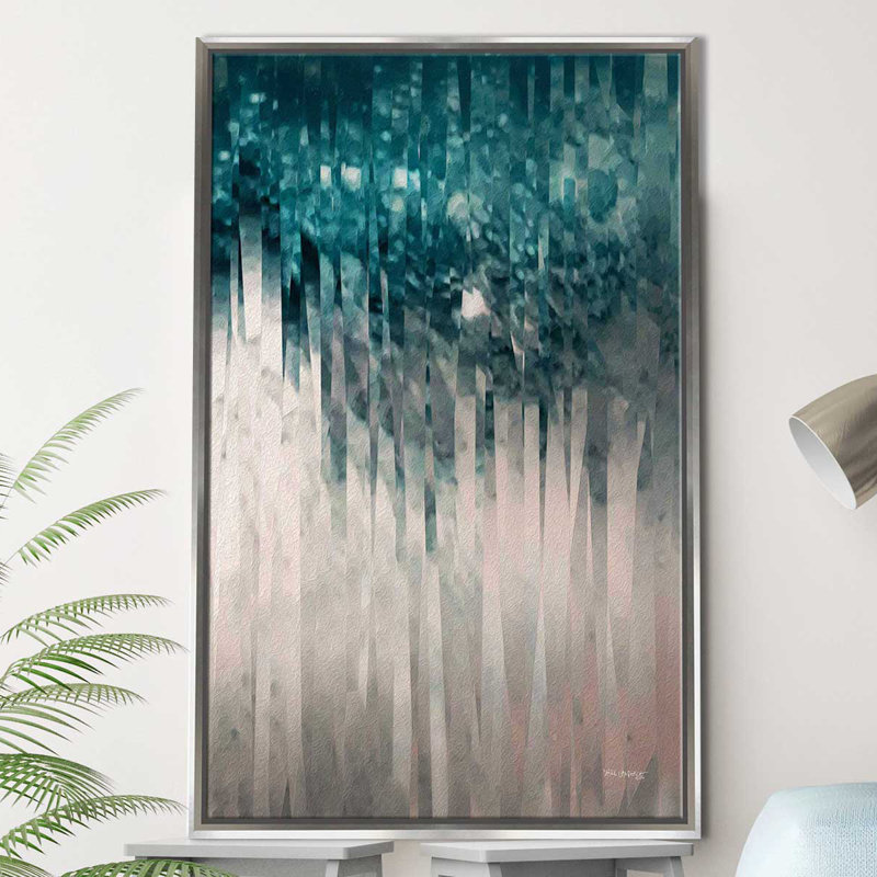 «Father Of Lights, James 1/17» par Mark Lawrence, reproduction d'art, Cadre flottant argent, H 51,5 po x l 31,5 po x P 2 po