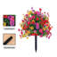  Fleurs artificielles artificielles en soie-128925750