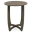Table circulaire en bois