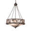 24" Wide Whispering Pines Inverted Pendant