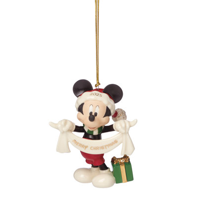 2025 Mickey Mouse Merry Christmas Ornament