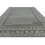 Rug & Kilim’S Khotan Style Rug In Gray And Brown With Floral Borders