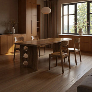 Retro and Fashionable Solid Wood Dining Table