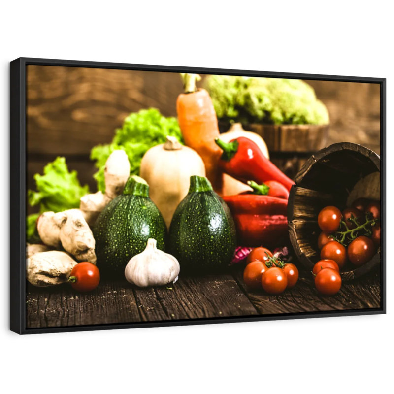 Aliments et boissons "Légumes frais de la ferme", H 37 po x l 25 po