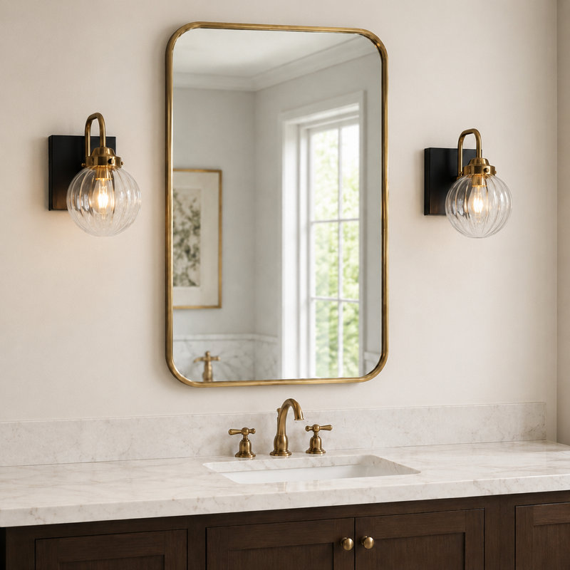 Yedidal Dimmable Armed Wall Sconce
