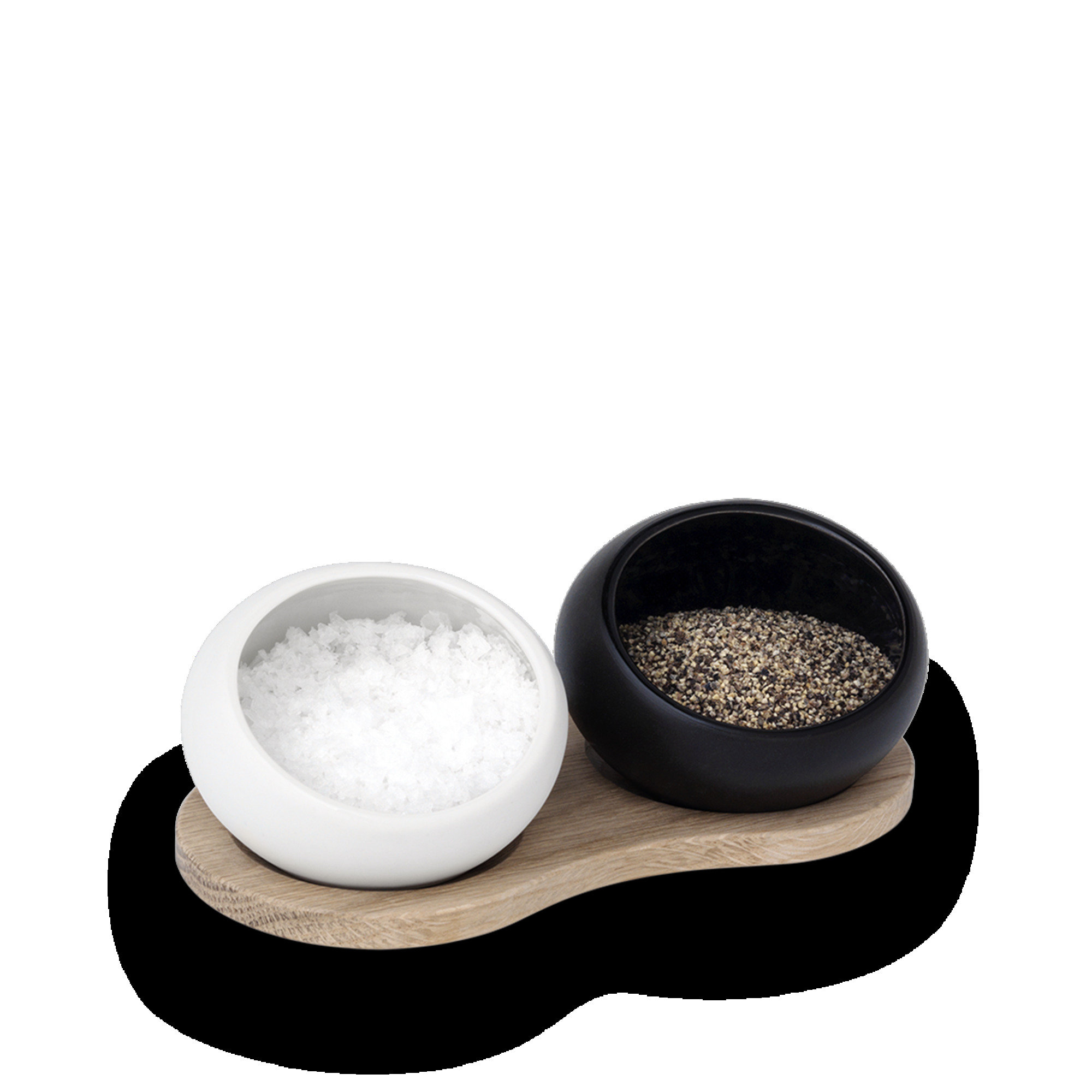 Marin White Salt and Pepper Shaker Set