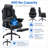 400 lb Big & Tall Ergonomic Executive Office Chair with Adjustable Lumbar Support, 135° Recline, Retractable Footrest & High Back-881979231