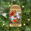 Inspirational Icon 5'' Handmade Wood Shatterproof Photo Ornament