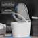 Smart Bidet Toilet with Clean Foam Shield Splash Proof, MaP Flushing 1000g, Built in Tank, ADA Chair Height, Auto Open/Close & Foot Sensor Operation,Blackout Flush, Luxury One-piece Elongated Toilet Bidet