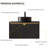 RUBEN 30 Inch Floating Bathroom Vanity With Sink Combo, Modern Wall Mounted Vanity Bathroom Storage Cabinet With Sintered Stone Top & Round Ceramic Basin-714671201-714671230-714671203