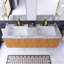 Meuble-lavabo flottant mural moderne de 60 po