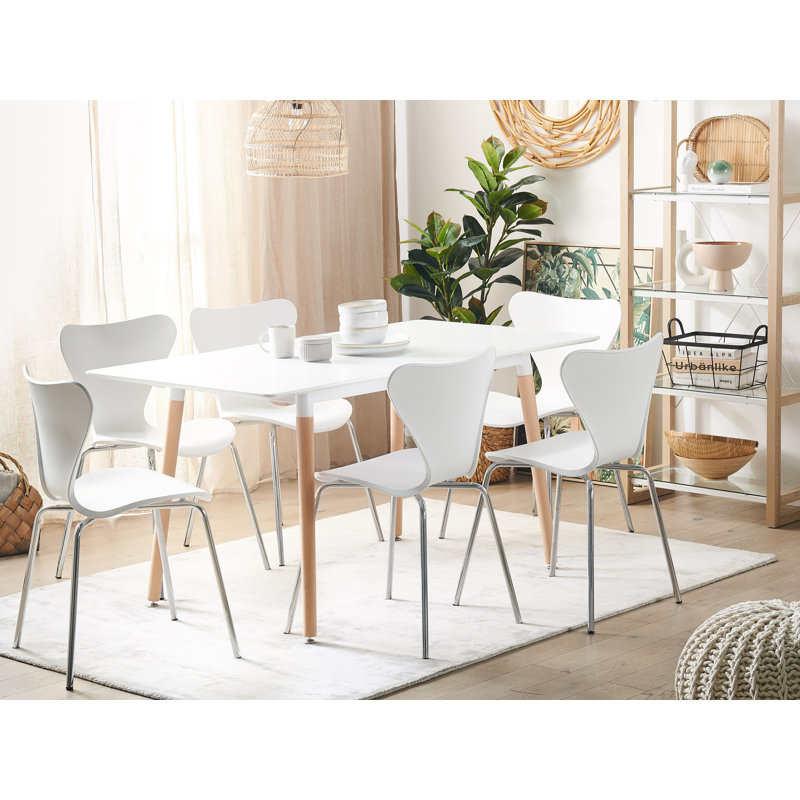 Krausgrill Extendable Solid Wood Base Dining Table