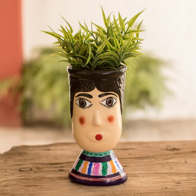 Handmade Ceramic Statue Planter
