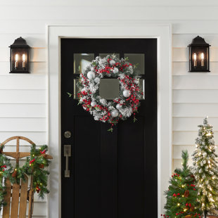 Wayfair  Unlit Andover Mills™ Christmas Wreaths You'll Love in 2023