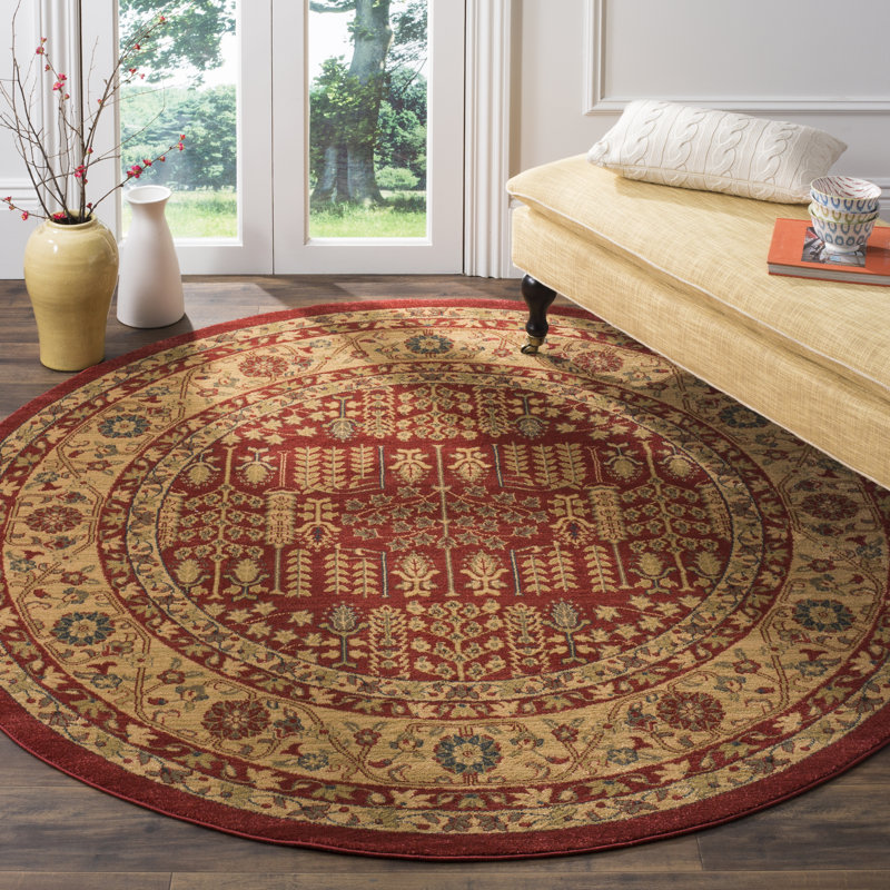 Tapis performance oriental Pennypacker, Rond 6 pi 7 po