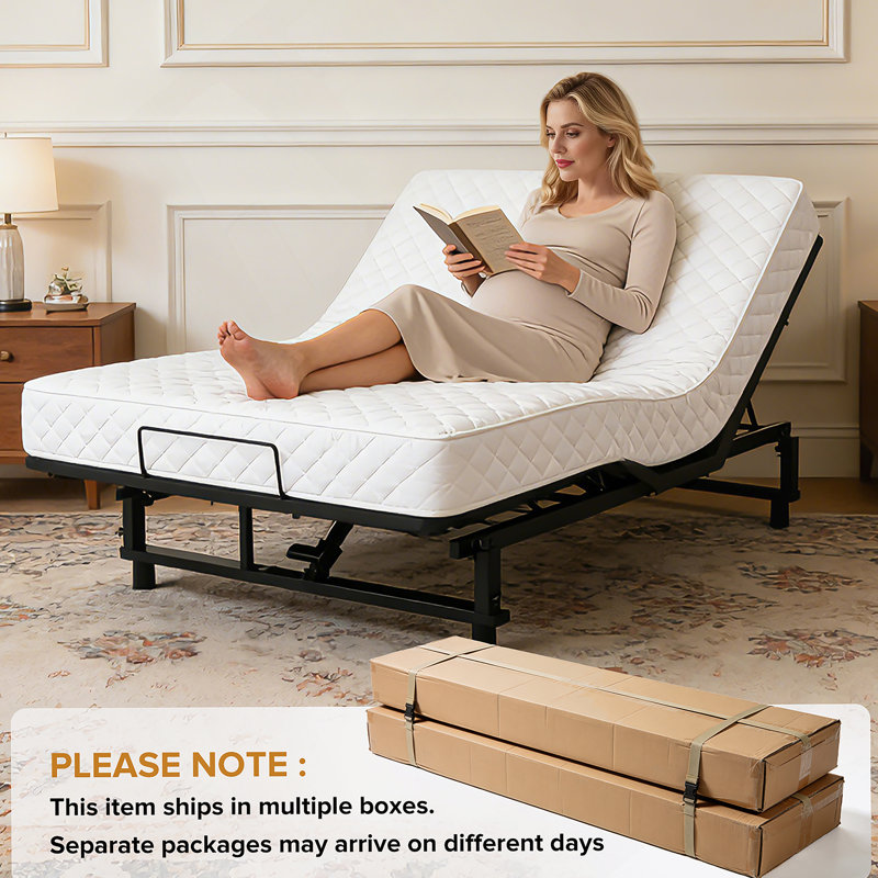 Adjustable Bed Base Frame, King
