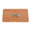Plateau de table pliable pour véhicule récréatif avec deux porte-gobelets, camping-car en bois peu encombrant et bureau pour bateau
