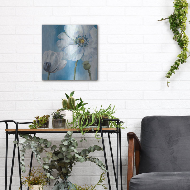 «Blue Dance III» par Lisa Audit, H 12 po x l 12 po