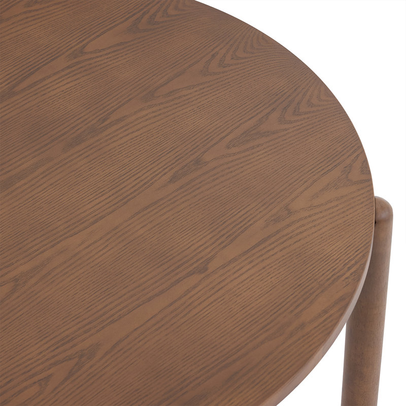 Nomi Round Dining Table, Walnut