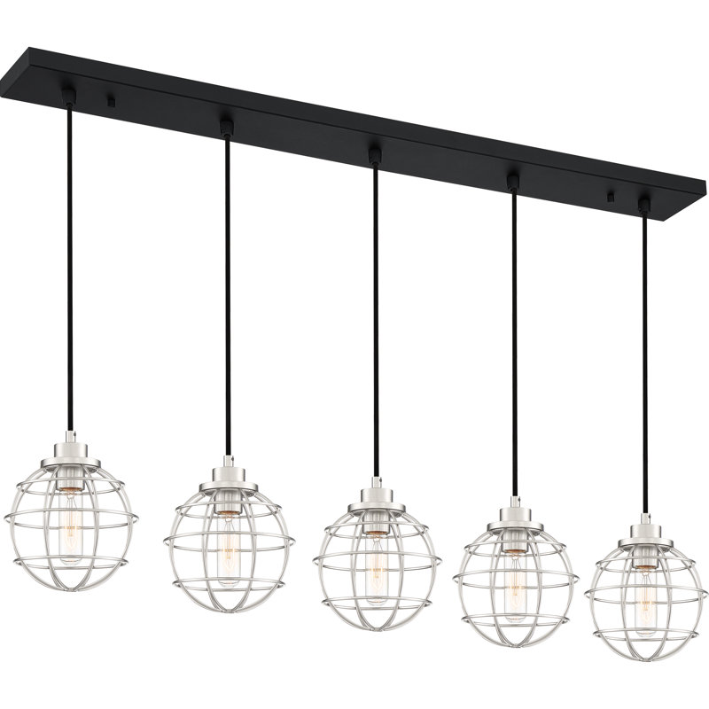 Cleland 5 - Light Kitchen Island Pendant