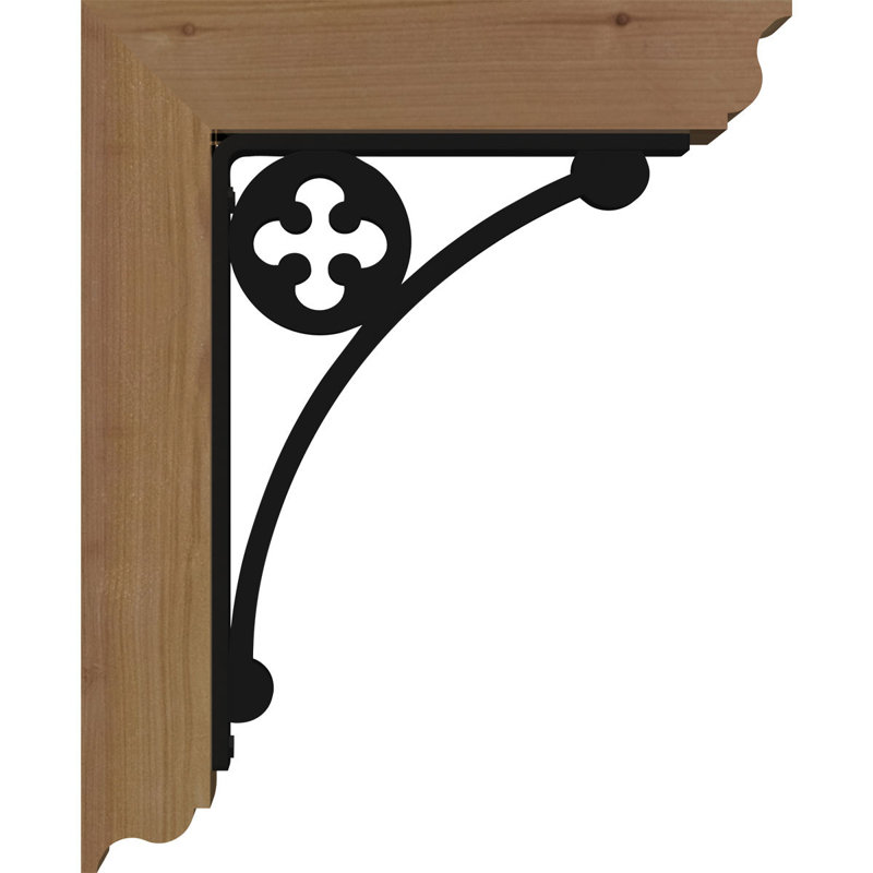 Crawley Traditional Traditional Ironcrest, 14"H x 11 1/2"D, Cèdre rouge de l'Ouest l 3 1/2 po x T 2 po (lisse