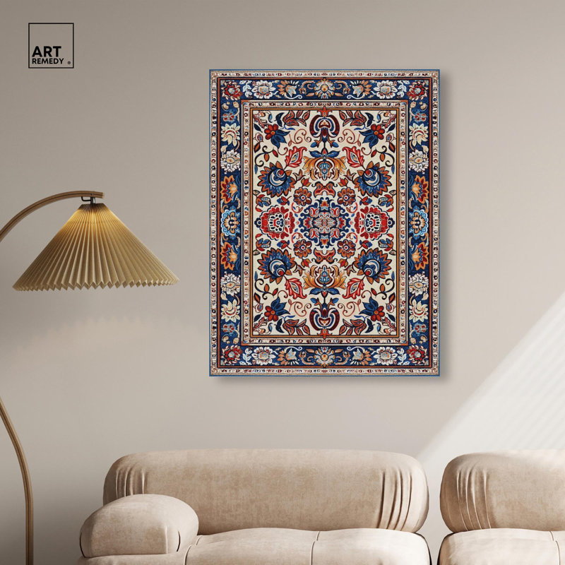 Décoration murale Morrocan Garden , H 36 po x l 36 po, Toile tendue