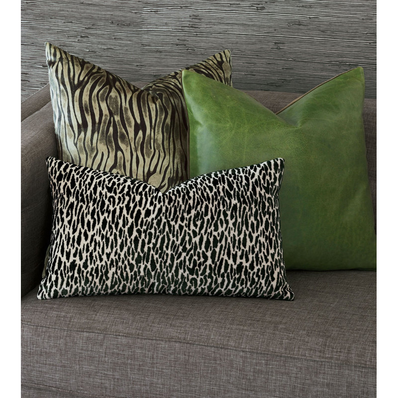 Boutique Lumbar Pillow Cover & Insert, Earl Onyx