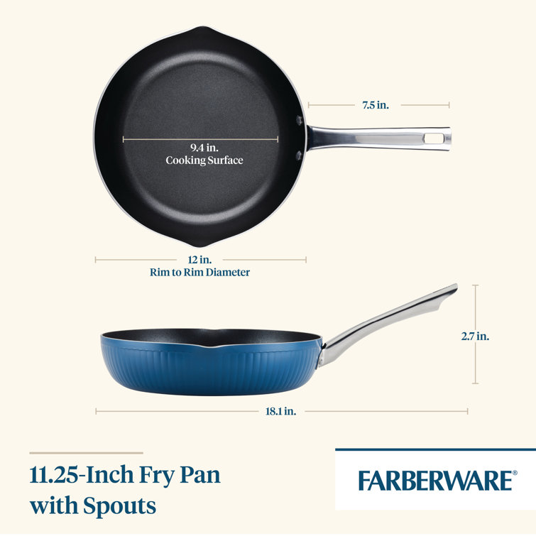 Carote Kitchen & Tabletop 3 In 1 Non Stick Divided Frying Pan