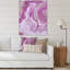 «Pink Marble Waves I», peinture sur toile-67231517-67231521