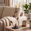 Porte-bougie French Country Leaf, support de bougie colonne en métal noir et doré pour manteau de cheminée ou console