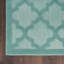 Tapis intérieur / extérieur bleu turquoise / bleu sarcelle Adianey-1423851749