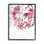 Art mural sur toile Stupell Industries, feuilles roses modernes par Albert Koetsier