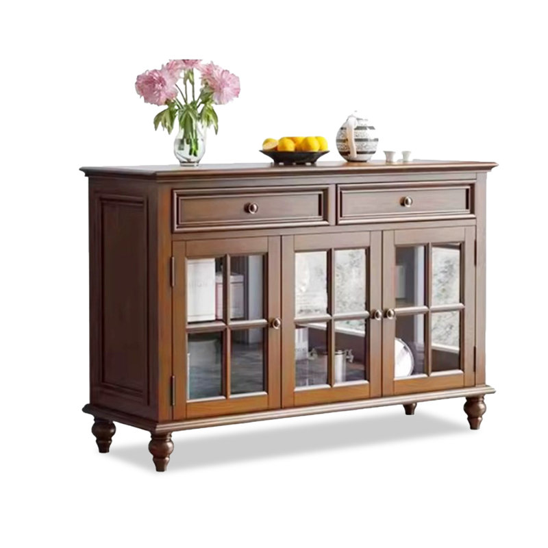Cherry Solid Wood Sideboard, Cherry