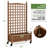 Allistir 50" H Wood Planter Box with Trellis