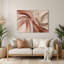 Gradient abstrait 76, art mural en métal beige-998374550