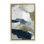 Cadre flottant Vivid Strokes in Neutrals, design par Hannah Dawson