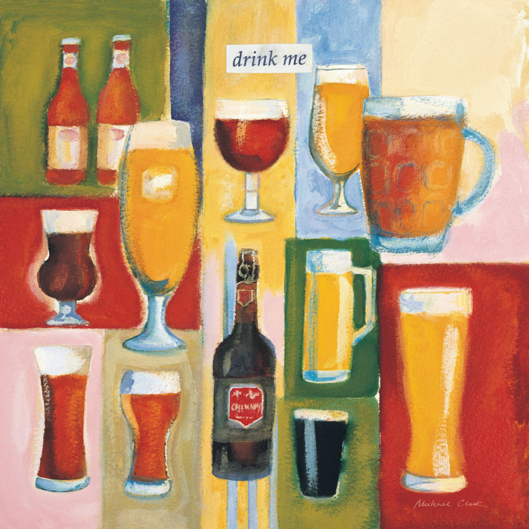 Drink Me by Michael Clark - No Frame Painting on Canvas