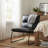 Laverock Faux Leather Slipper Chair-1996098969
