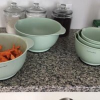 KitchenAid - KE178OSPIA Classic Mixing Bowls, Set of 5, Pistachio
