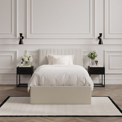 LPD Home Upholstered Ottoman Storage Bed