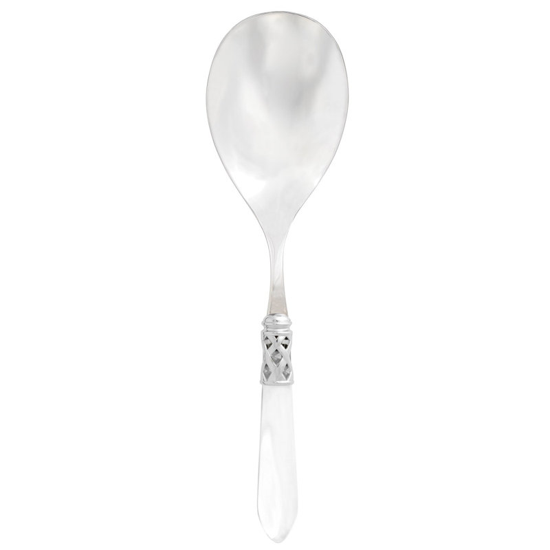 Cuillère de service Aladdin, Transparent brillant