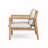 Outdoor Acacia Wood Armchair Set of 2