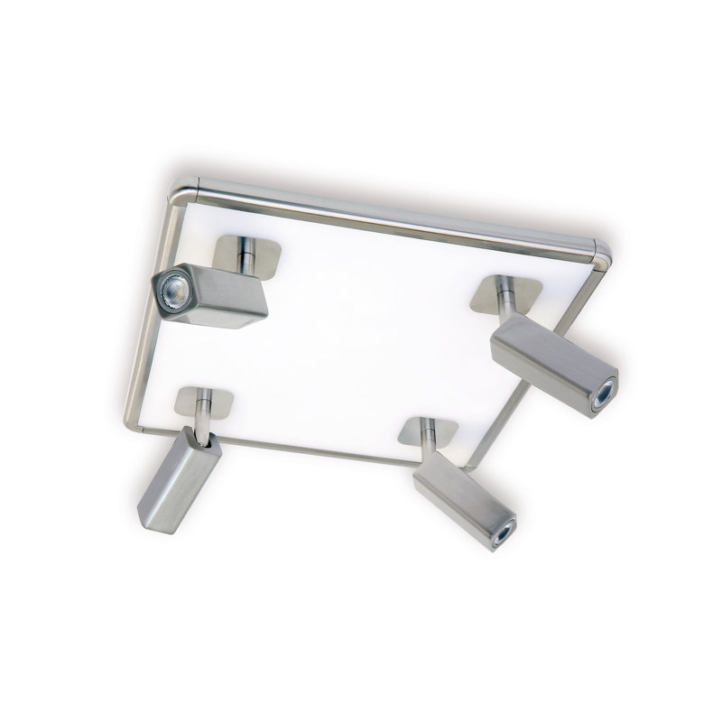 Tyrion LED Flush Mount, Satin Nickel