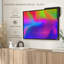 Abstrait arc-en-ciel, reproduction sur toile-102860236