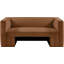 Hosie 63" Velvet Square Arm Loveseat-87133291